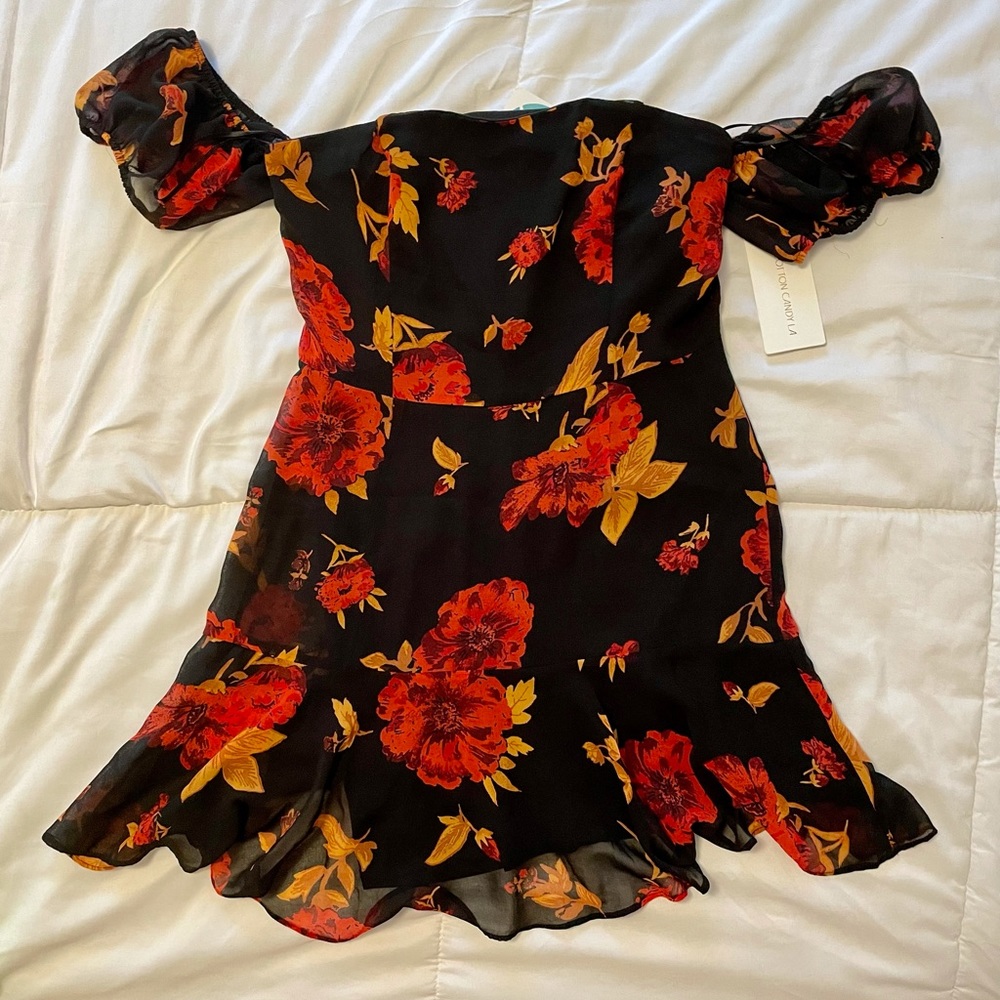 Cotton Candy LA floral Mini Dress